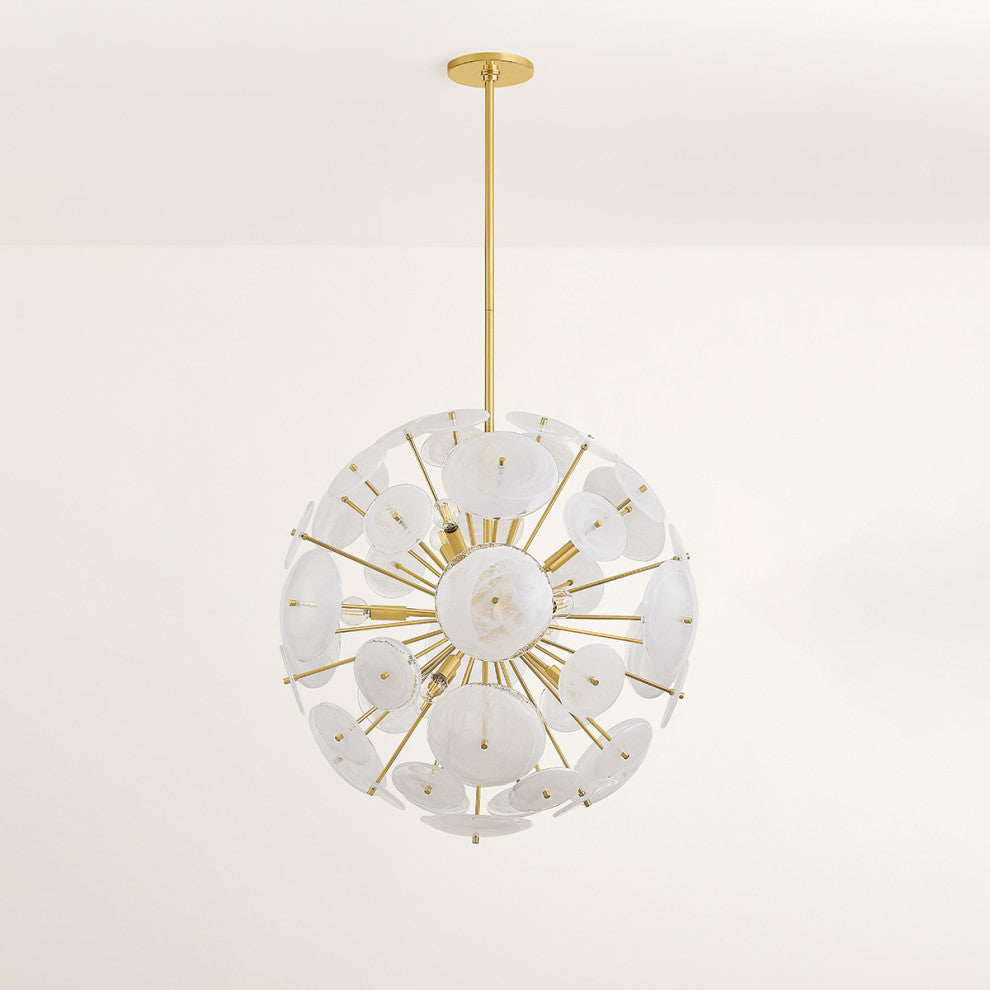 Mitzi Tamara Chandelier Aged Brass
