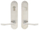 Waterfall Lever, Tubular Entry Single Cylinder, RH, Satin Stainless Steel