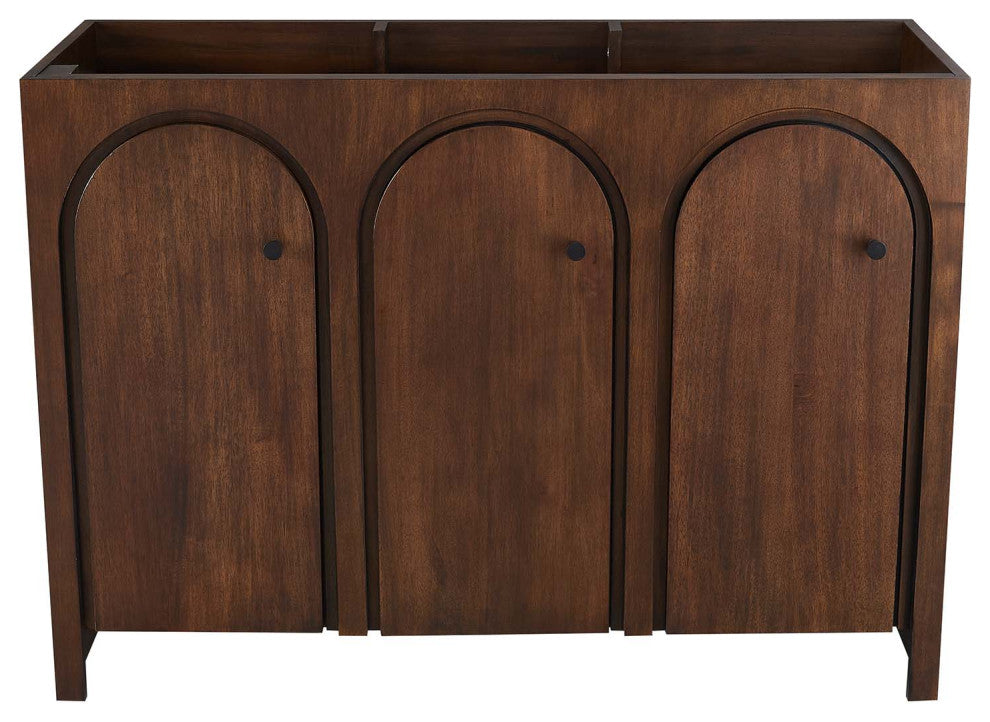 Appia 48" Bathroom Vanity Cabinet (Sink Basin Not Included) - Walnut