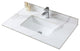 31"/ 37"/ 43" Carrara Gold Engineered Stone Bath Vanity Top, 37"