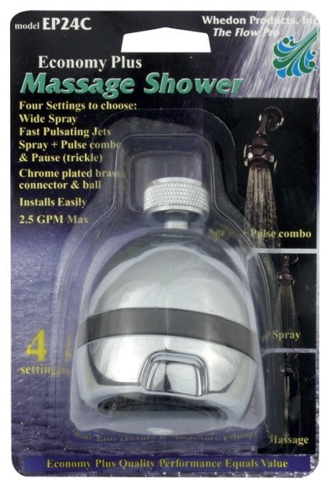 Whedon EP24C Economy Plus 4-Position Massage Showerhead