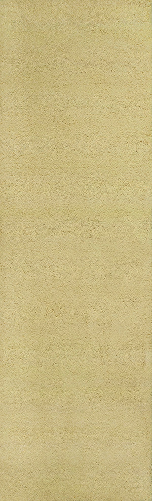 Bliss 1574 Canary Yellow Shag, 2'3"x7'6" Runner