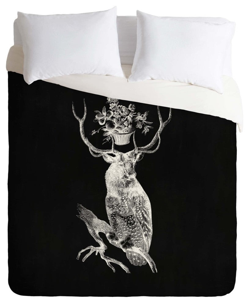 Deny Designs Iveta Abolina Deerbird Duvet Cover - Lightweight
