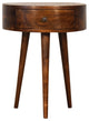 Chestnut Semi Circle Nightstand