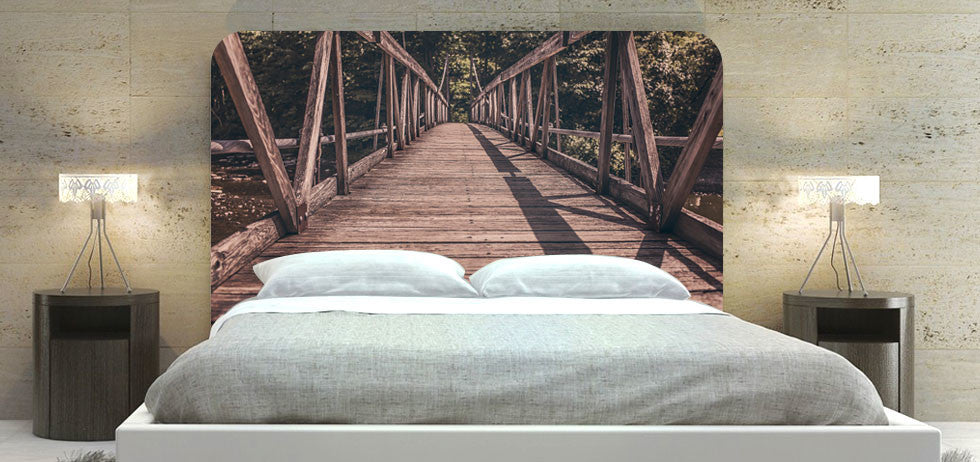 "Wooden Bridge" Headboard
