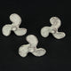 Set of 6 White Cast Iron Boat Propeller Cabinet Knob Nautical Drawer Pull Decor