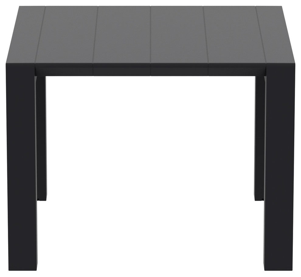 Compamia Vegas 39"-55" Extendable Dining Table, Black