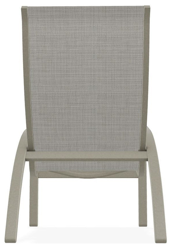 Kendall Sling Stackable Outdoor Lounge Chair, Deacon/Storm