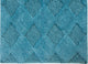 Bath Rug Cotton, 34"x21", Arctic Blue, GSF 210, Pattern Charlotte