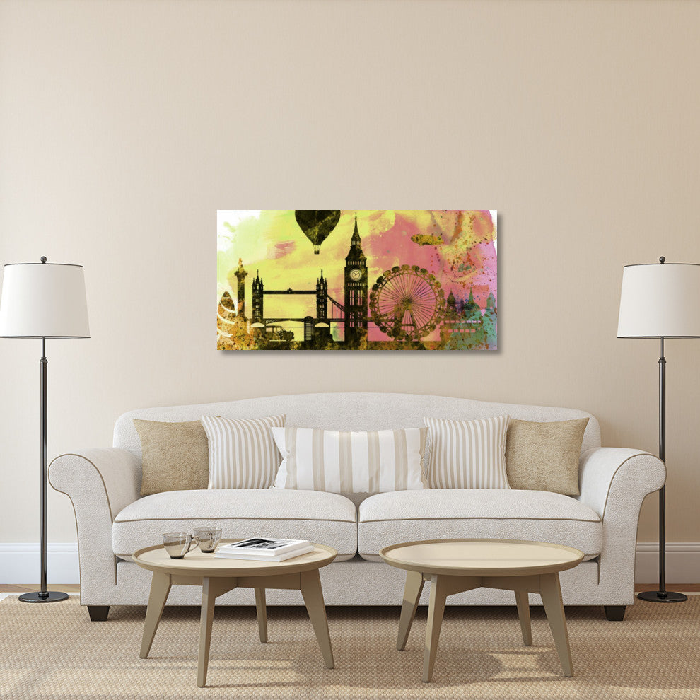 "London City Skyline" Fine Art Print