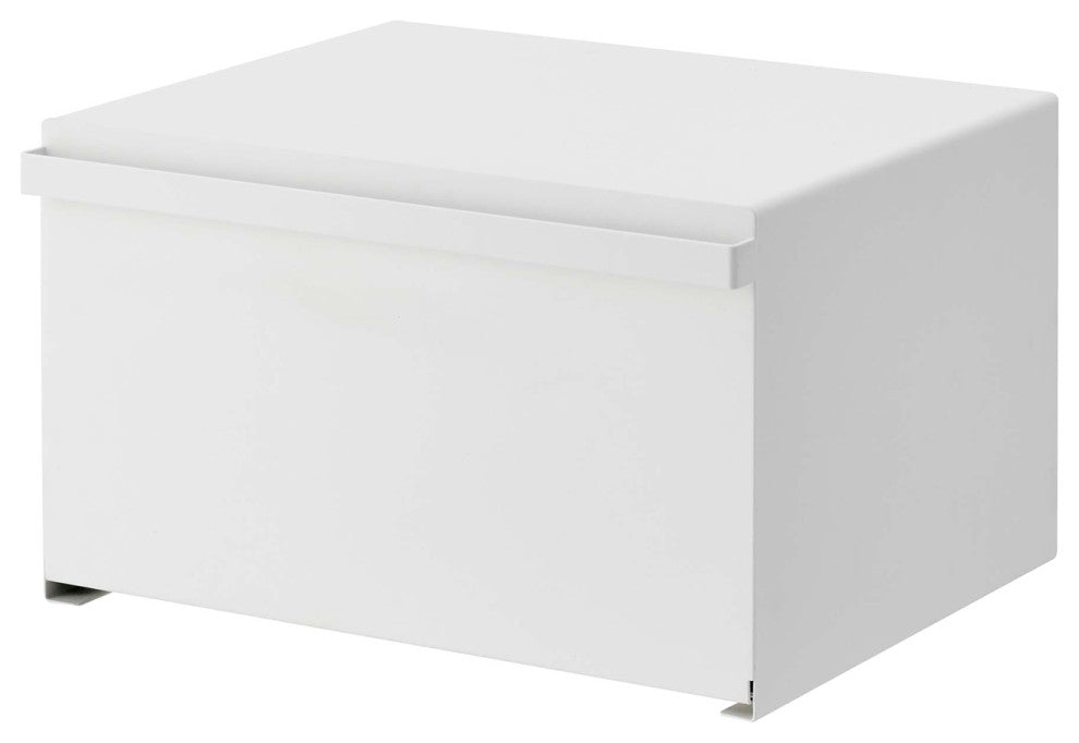 Tower Bread Box, White