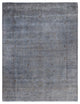Overdyed One-of-a-Kind Hand-Knotted Area Rug Gray, 9' 4" x 12' 2"