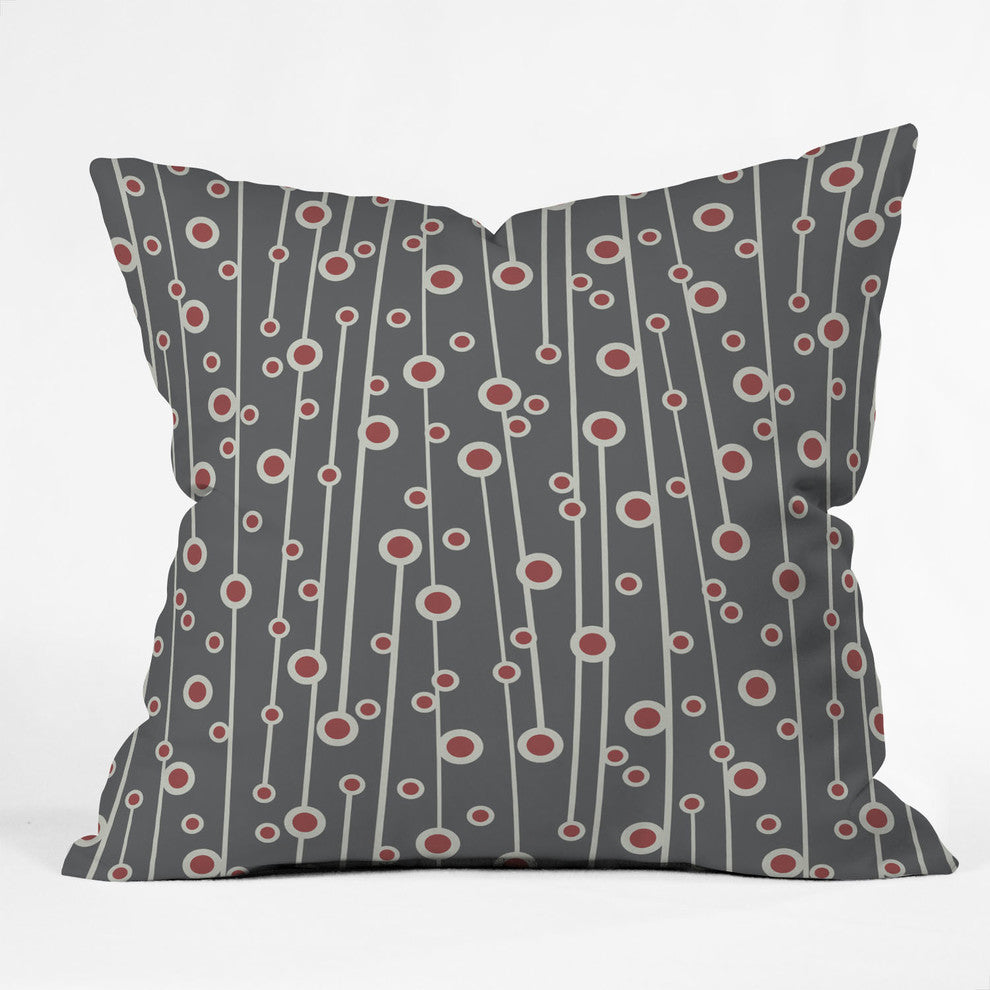 Heather Dutton Berry Branch Outdoor Throw Pillow