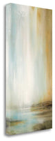 "Golden Falls" By Linzy Arnott,Ready to Hang Giclee Print on Gallery Wrap Canvas
