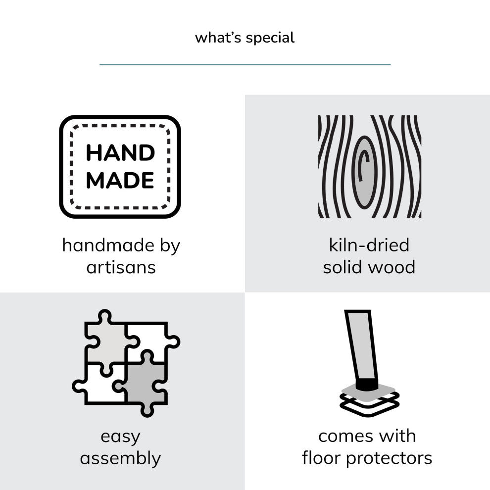 Tora End Table, Natural, 18"