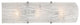 Varaluz-AC1105-Three Light Wall Sconce Chrome