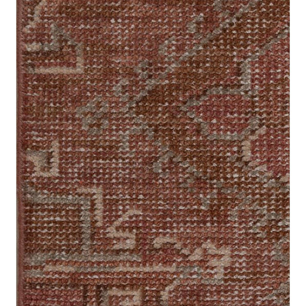 Tuscany Zaynab Area Rug, Red, 2'6"x8'