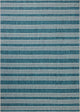 Loloi Easton Teal / Fog 6'-7" x 9'-4" Area Rug