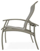 Belle Isle Sling Adjustable Outdoor Dining Chair, Burke/Storm