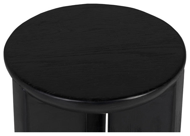 Hemi Solid White Oak Side Table