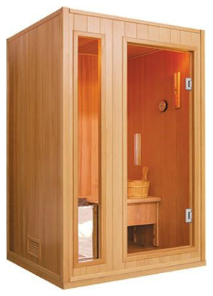 Baldwin 2-Person Traditional Hemlock Sauna