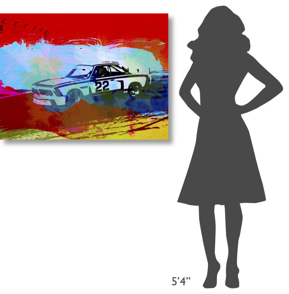 "BMW 3.0 CSL Racing" Fine Art Print