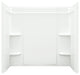 Sterling  Ensemble 55"x60"x33.25" Vikrell Tub Surround