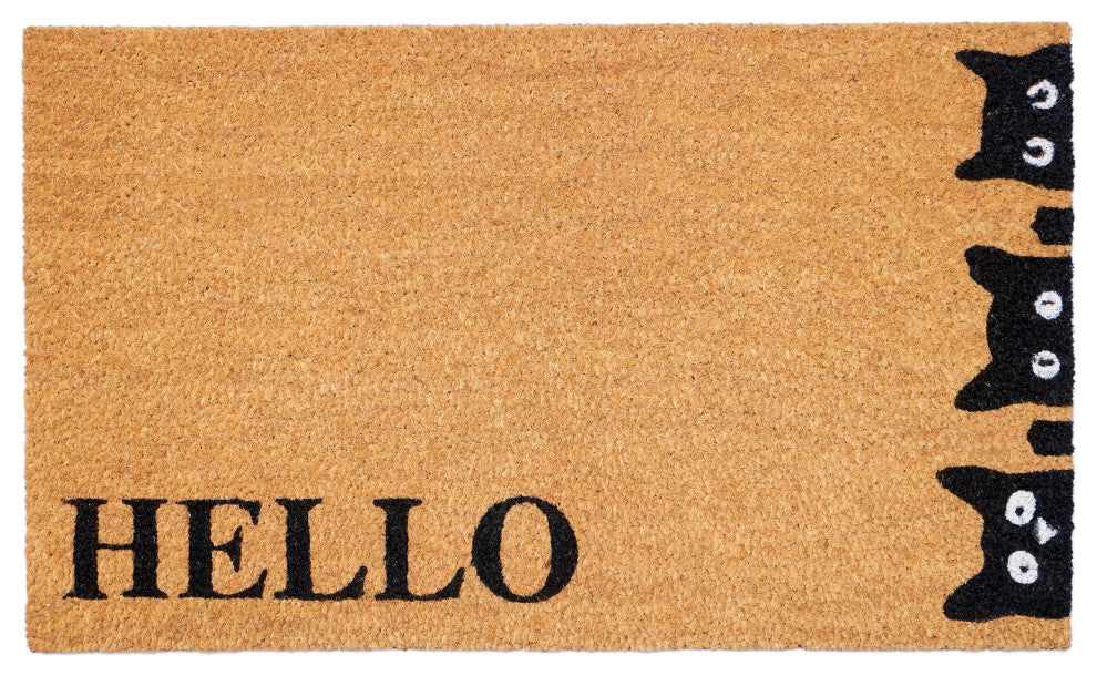 Calloway Mills Peeking Kitties Doormat