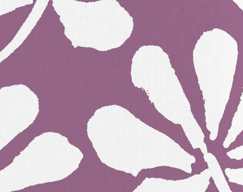 18x30", Ingrid Floral Print Hand Towels, Purple