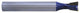 Dovetail TCT Carbide Tipped Router Bit, 1/4"x1/4"