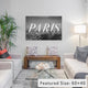 "Black and White Paris" by 5by5collective, 26x18x1.5