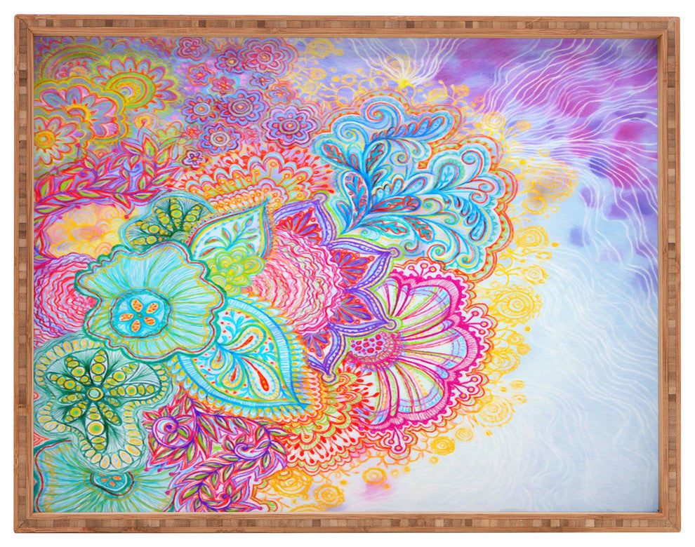Stephanie Corfee Flourish Rectangular Tray