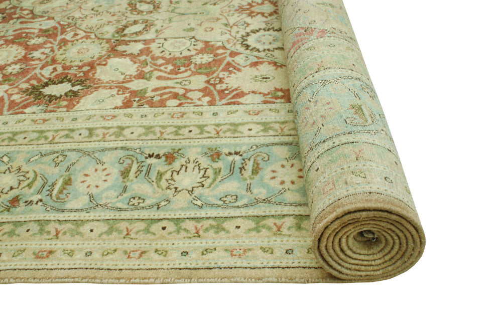 Pak-Persian Dannimar Beige/Light Blue Rug, 7'10x10'2