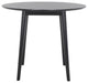 Safavieh Lovell Folding Round Dining Table, Black