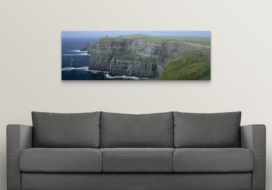 "Cliffs of Moher County Clare Ireland" Canvas Art, 60"x20"x1.25"