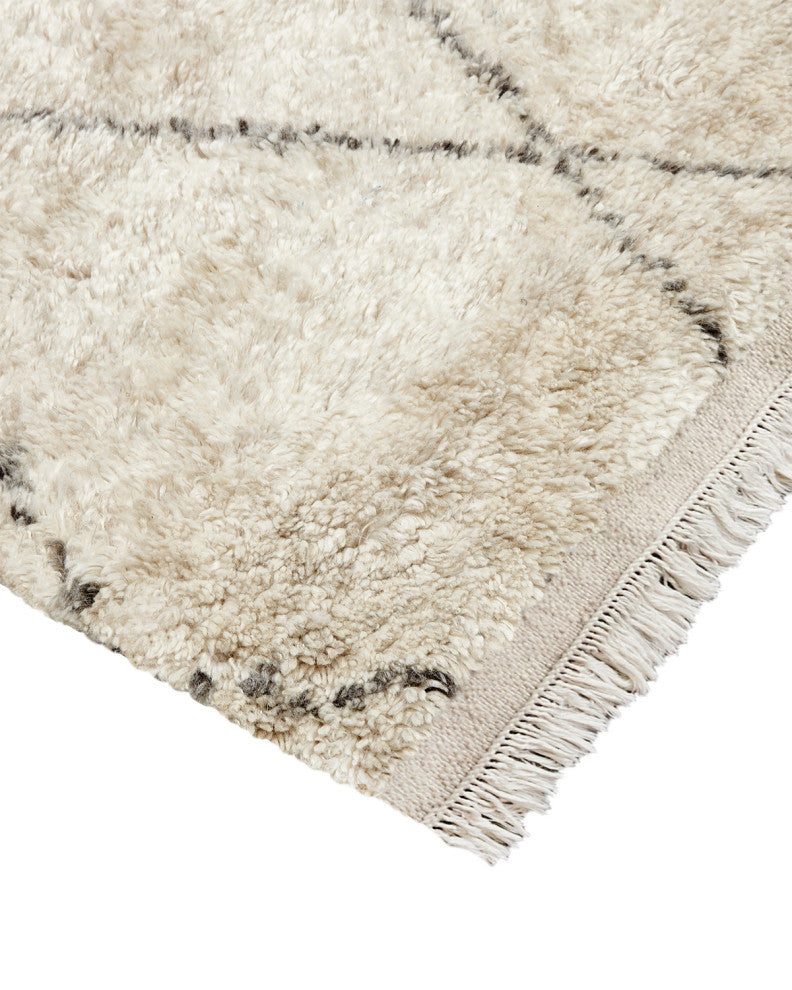 Shaggy Moroccan, Handmade Area Rug 5' 0" x 8' 0", 8 X 10