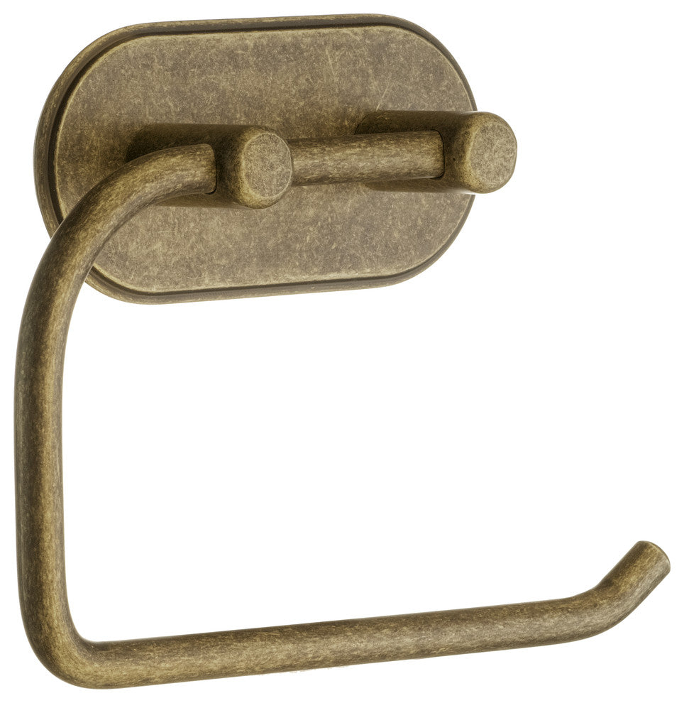Viola Toilet Paper Holder, Antique Brass