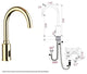 Fontana Gold Plated Motion Sensor Faucet