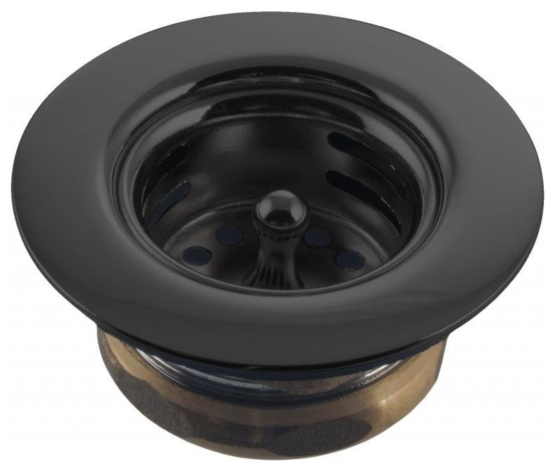 Midget Duo Post Style Bar Strainer In Powder Coated Flat Black