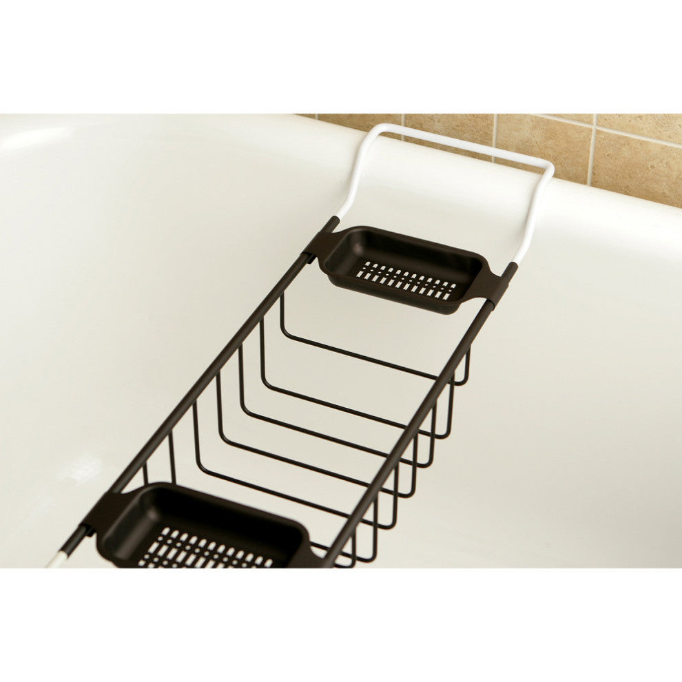 Kingston Brass Clawfoot Bath Tub Shelf, Oil Rubbed Bronze