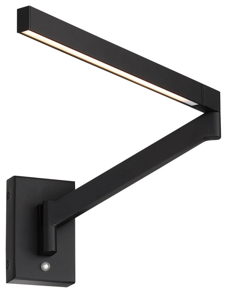 Beam 22" LED Swing Arm 3000K, Black