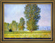 Claude Oscar Monet Meadow at Limetz Framed Premium Canvas Print, 18"x24"