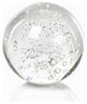 3" Crystal Decorative Ball, Bubbles Design, Set of 4