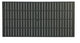 Slat 42" x 85" Rectangular Top With Hole, Coastal Mist