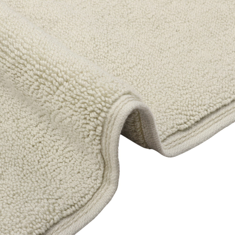 Organic Cotton Feather Touch Quick Dry Bath Mat, 20"x33", Green Tint