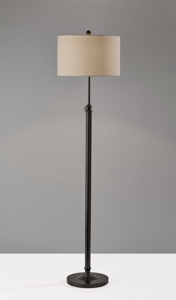 Barton Floor Lamp, Bronze