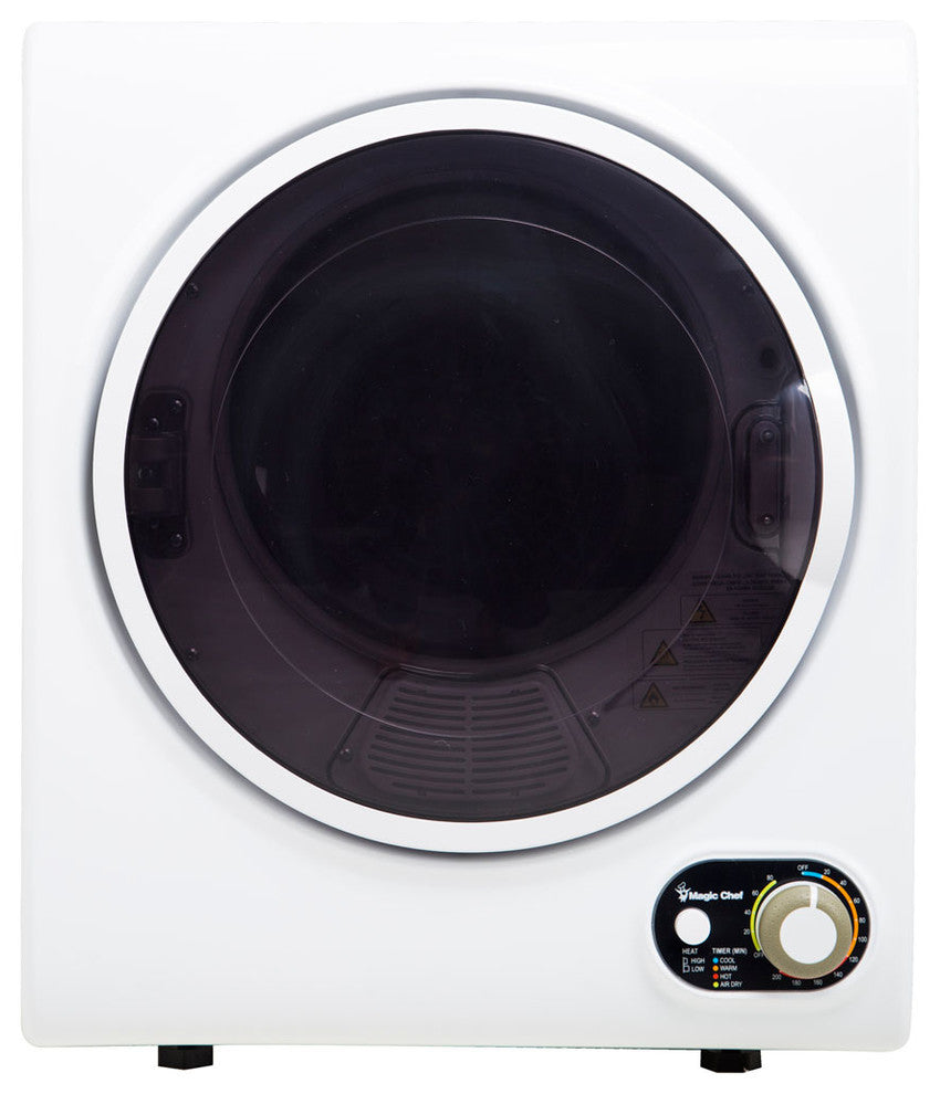 1.5 Cu Ft Compact Dryer - White