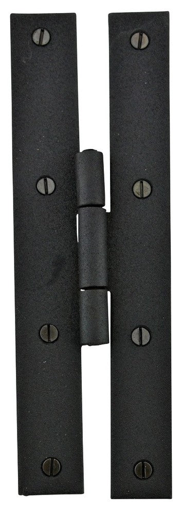 Door Hinge Black Iron Flush H with High Rustproof Finish 7 Inch
