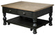Riverside Furniture Barrington Two Tone Rectangular Coffee Table