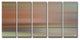 Ready2Hangart  'Blur Stripes Liii' By Tristan Scott Canvas Art Set, 5 Panels